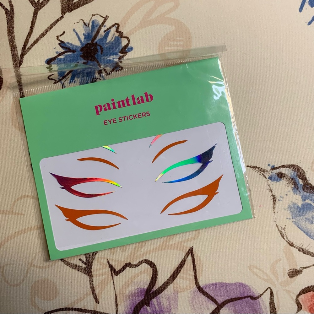 💜 PaintLab After Burning Man Eye Stickers NWT